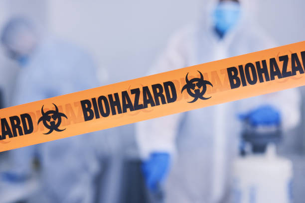 Professional Infectious Disease Decontamination technician working in Sunnyvale, TX